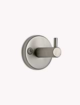 Novello Single Hook Brushed Nickel