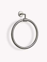 Novello Towel Ring Brushed Nickel