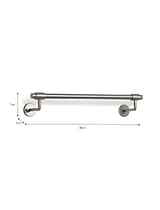 Novello Towel Rail Small Brushed Nickel