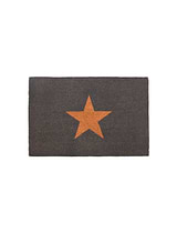 Star Doormat Small Charcoal