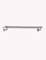 Novello Towel Rail Large Brushed Nickel