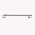 Novello Towel Rail Large Brushed Nickel