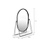 Novello Vanity Mirror Brushed Nickel
