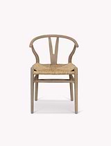 Chilthorne Wishbone Dining Chair Set of 2 Lime Wash