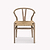Chilthorne Wishbone Dining Chair Set of 2 Lime Wash