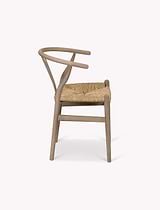Chilthorne Wishbone Dining Chair Set of 2 Lime Wash