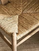 Chilthorne Wishbone Dining Chair Set of 2 Lime Wash