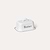 Enamel Butter Dish with Lid White
