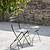 Rive Droite Bistro Chairs Set of 2 Silver