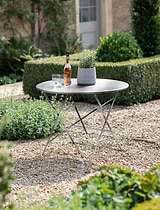 Rive Droite Bistro Table Large Silver