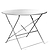 Rive Droite Bistro Table Large Silver