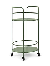 Rive Droite Drinks Trolley Thistle Green