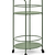 Rive Droite Drinks Trolley Thistle Green