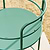 Rive Droite Drinks Trolley Thistle Green