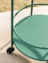 Rive Droite Drinks Trolley Thistle Green