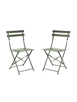 Rive Droite Bistro Chairs Set of 2 Thistle Green