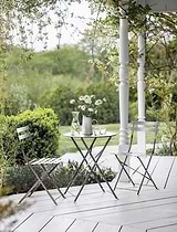 Rive Droite Bistro Set Small Silver