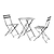 Rive Droite Bistro Set Small Silver