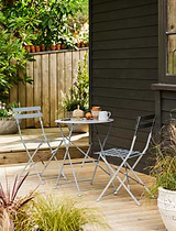 Rive Droite Bistro Set Small Silver