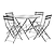 Rive Droite Bistro Set Large Silver