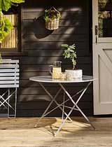 Rive Droite Bistro Set Large Silver