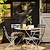 Rive Droite Bistro Set Large Silver