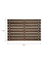 Doormat Slatted Natural