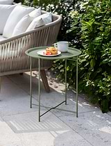 Rive Droite Side Table Thistle Green