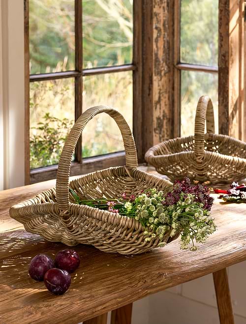 Bembridge Rattan Trug Large Natural