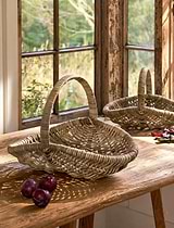 Bembridge Rattan Trug Large Natural