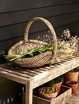 Bembridge Rattan Trug Large Natural