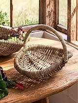 Bembridge Rattan Trug Small Natural