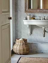 Bembridge Round Storage Basket Small Natural