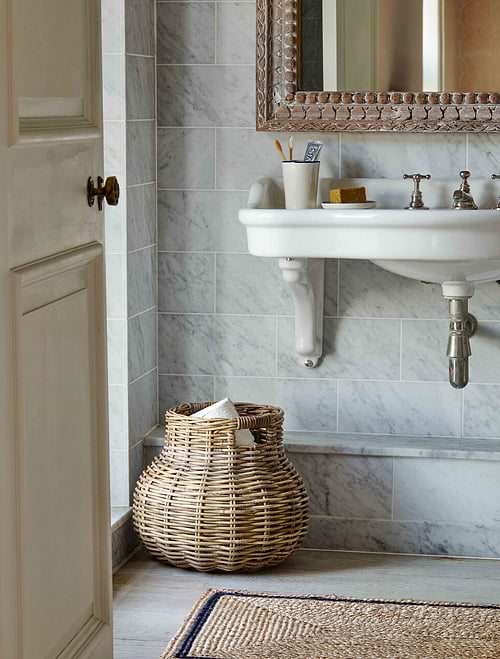 Bembridge Round Storage Basket Small Natural