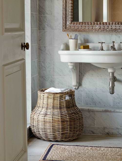 Bembridge Round Storage Basket Large Natural
