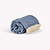 Stockwell Herringbone Throw Cove Blue Wool