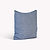 Stockwell Herringbone Cushion 60x60cm Cove Blue Wool