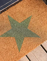 Star Doormat Small Rosemary