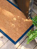 Ink Border Doormat Small