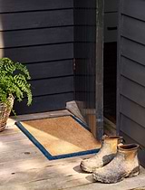 Ink Border Doormat Small
