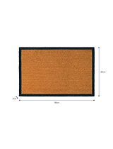 Ink Border Doormat Large