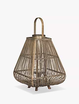 Huxley Bamboo Lantern Medium