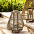 Huxley Bamboo Lantern Medium