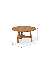 Hawthorne Round Coffee Table Large Natural