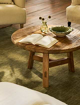 Hawthorne Round Coffee Table Large Natural