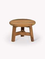 Hawthorne Round Coffee Table Small Natural