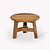 Hawthorne Round Coffee Table Small Natural