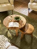 Hawthorne Round Coffee Table Small Natural