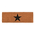 Star Top Step Doormat Natural