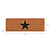Star Top Step Doormat Natural